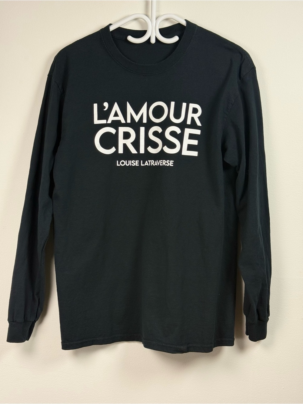 L'Amour Crisse Long Sleeve Shirt - Black